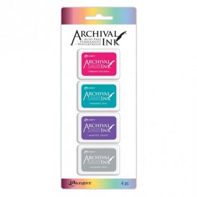 Ranger archival mini ink pad kit 4